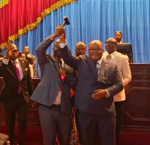 Kinshasa :  Aimé Boji Sangara triomphe avec 413 voix et devient nouveau président de l’Assemblée nationale