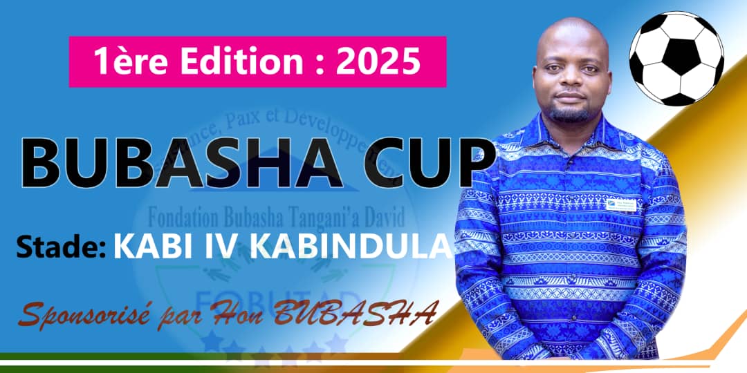Uvira : Coup d'envoi du Tournoi Bubasha Cup pour encadrer la jeunesse de Kambindula .
