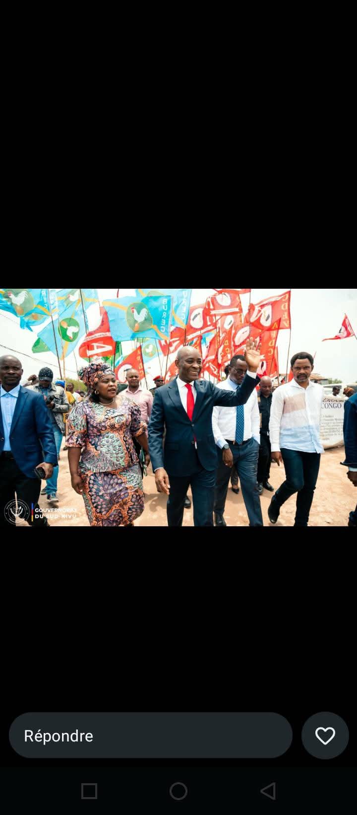 Sud-Kivu : le gouverneur Jean-Jacques Purusi réaffirme son engagement à œuvrer pour la paix