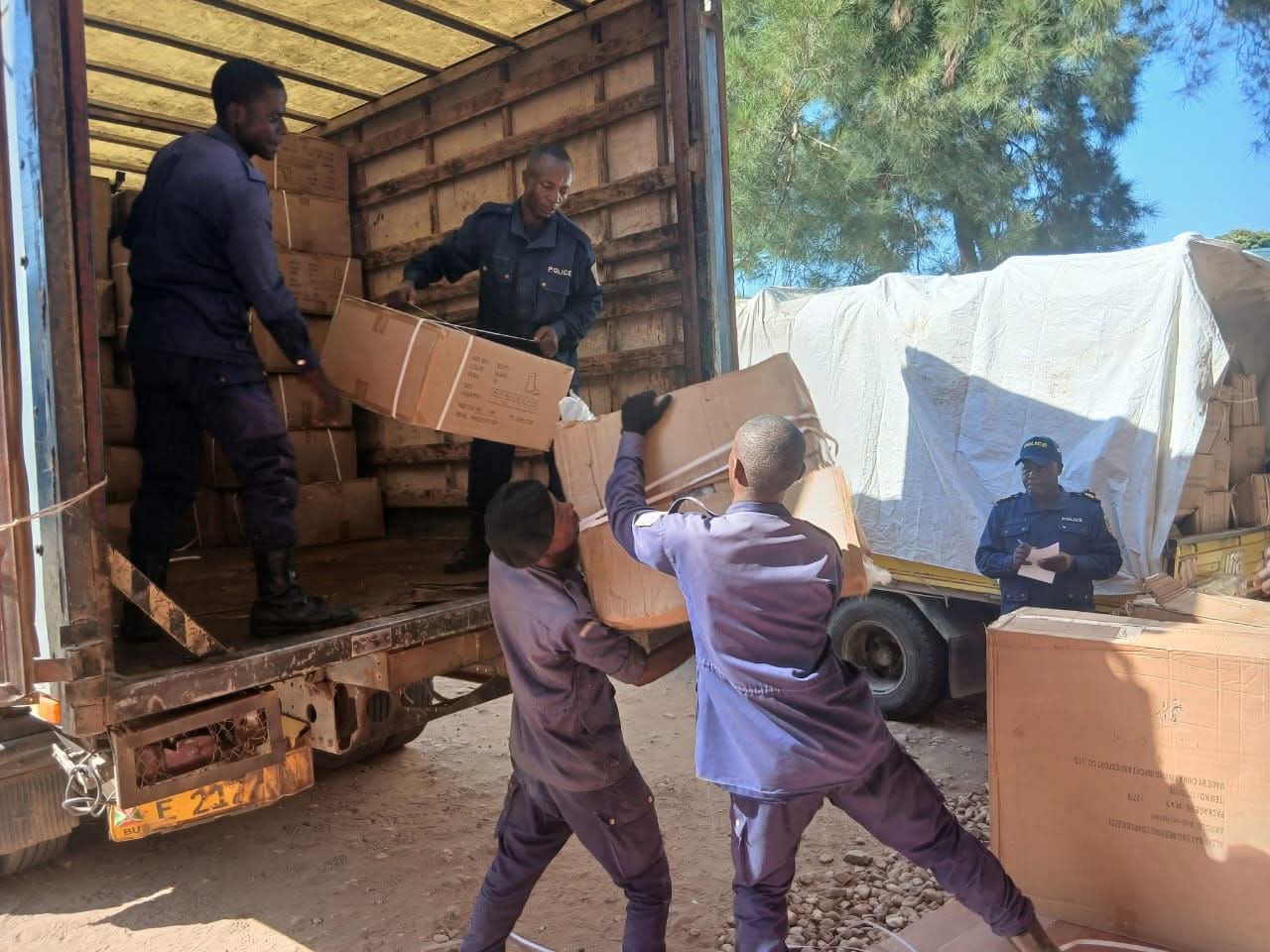 Sud-Kivu : la PNC renforce ses capacités opérationnelles avec un premier lot d’équipements logistiques
