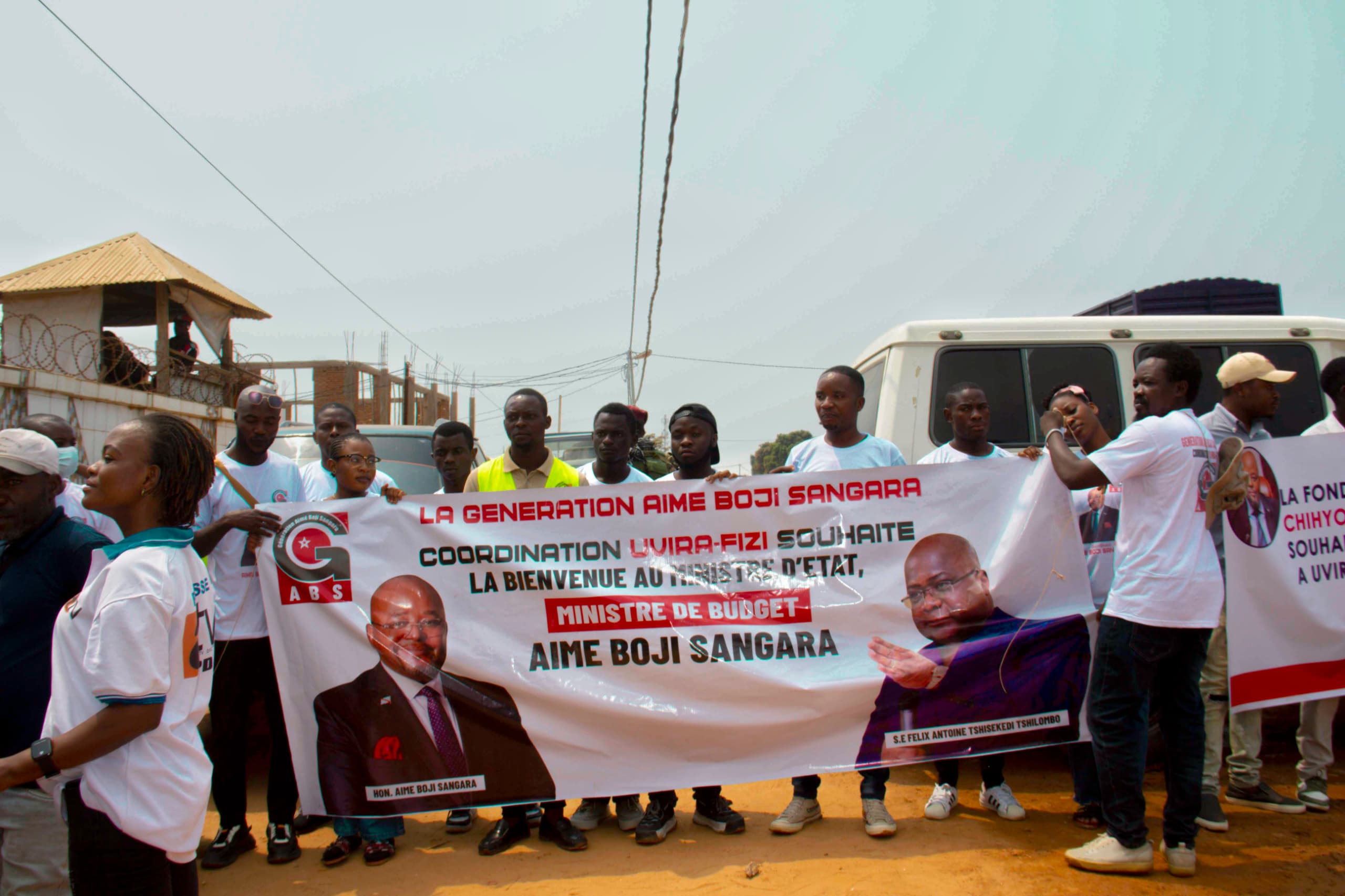 Sud-Kivu : La G-ABS Uvira - Fizi salue l'accueil réservé  au ministre Aimé Boji lors de sa visite à UVira.