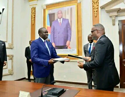 RDC : Remise et reprise entre André Wameso et André Nyembwe au cabinet du Chef de l’État