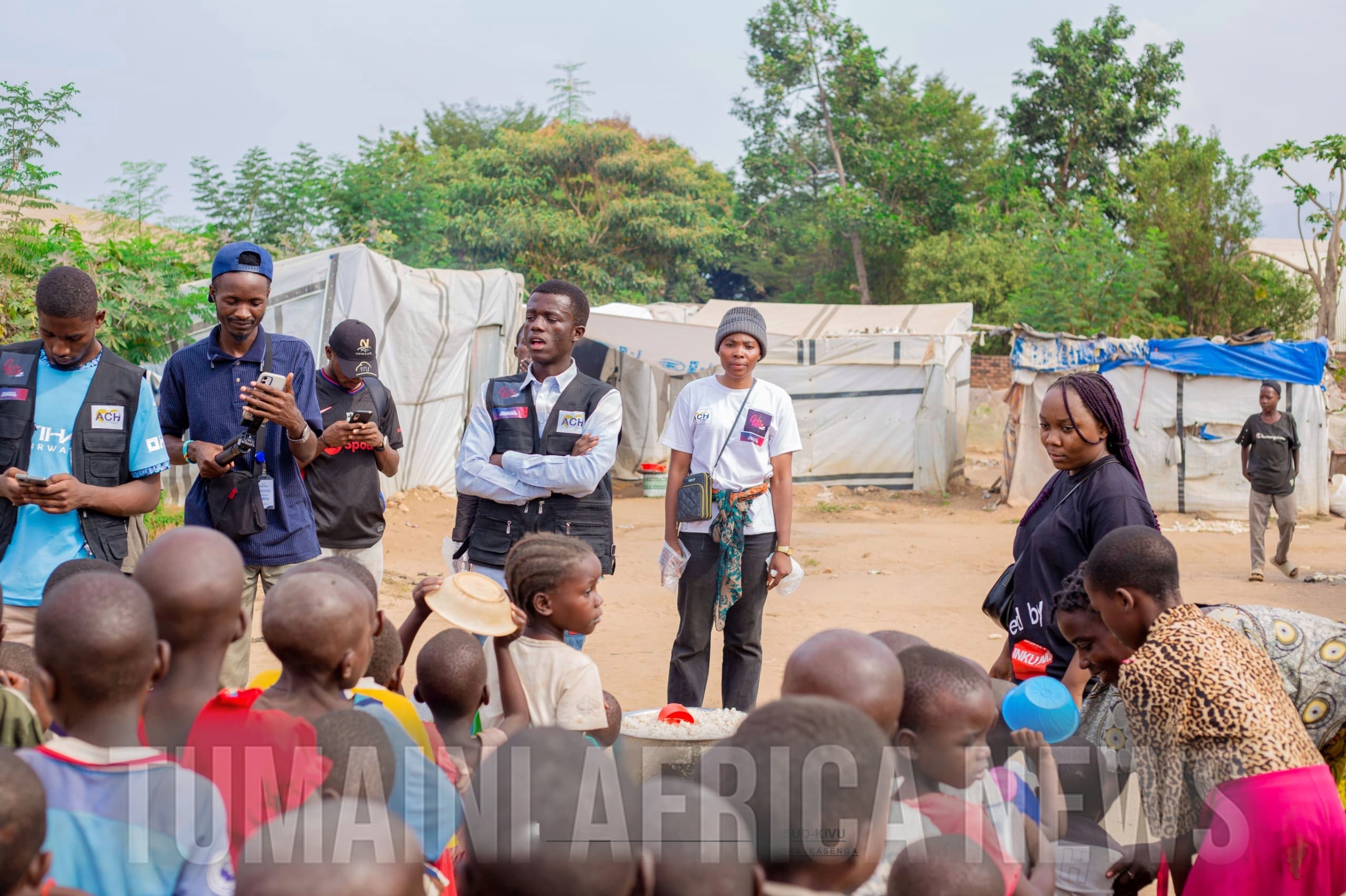 Uvira : L’ACH apporte un soutien vital aux déplacés du camp d’Azuhuri