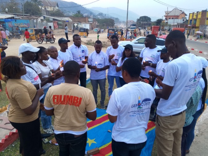 Uvira : Les mouvements citoyens exigent justice lors de la commémoration du Genocost