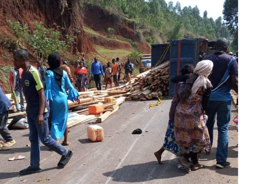 Kabare : 18 blessés dans un accident de circulation à Mudusa