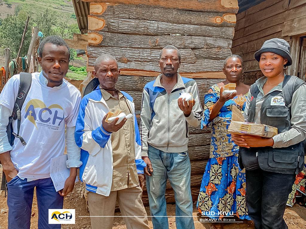 Kabare : plus de 100 ménages vulnérables assistés par l’ACH à Birava