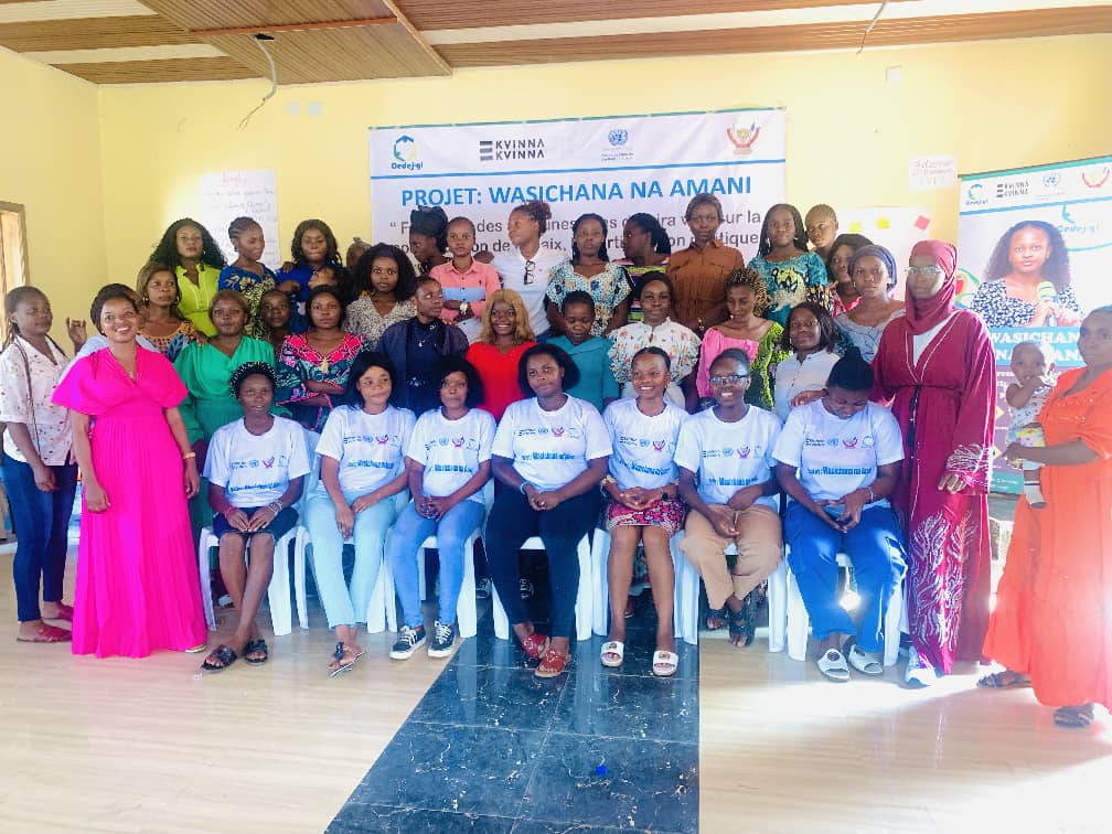 Sud-Kivu : le CEDEJ-GL renforce le leadership des jeunes femmes pour une paix durable