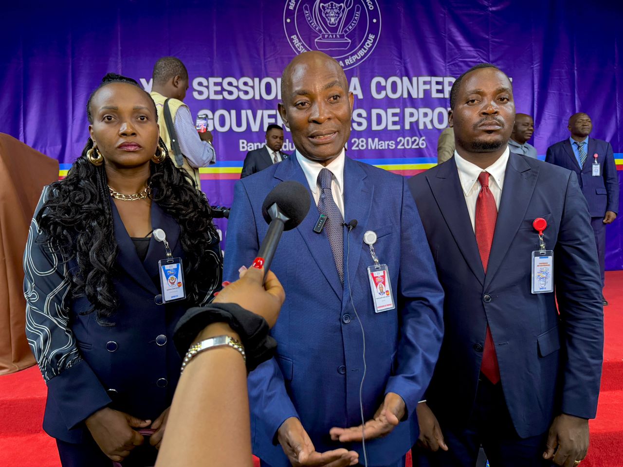 Conférence des gouverneurs : Jean-Jacques Purusi porte la voix des provinces à Bandundu