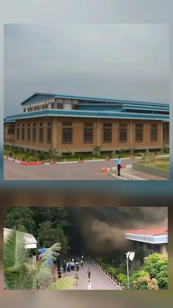 KINSHASA : L’église Shekinah Tabernacle du pasteur Diyoka partiellement ravagée par un incendie à Matete