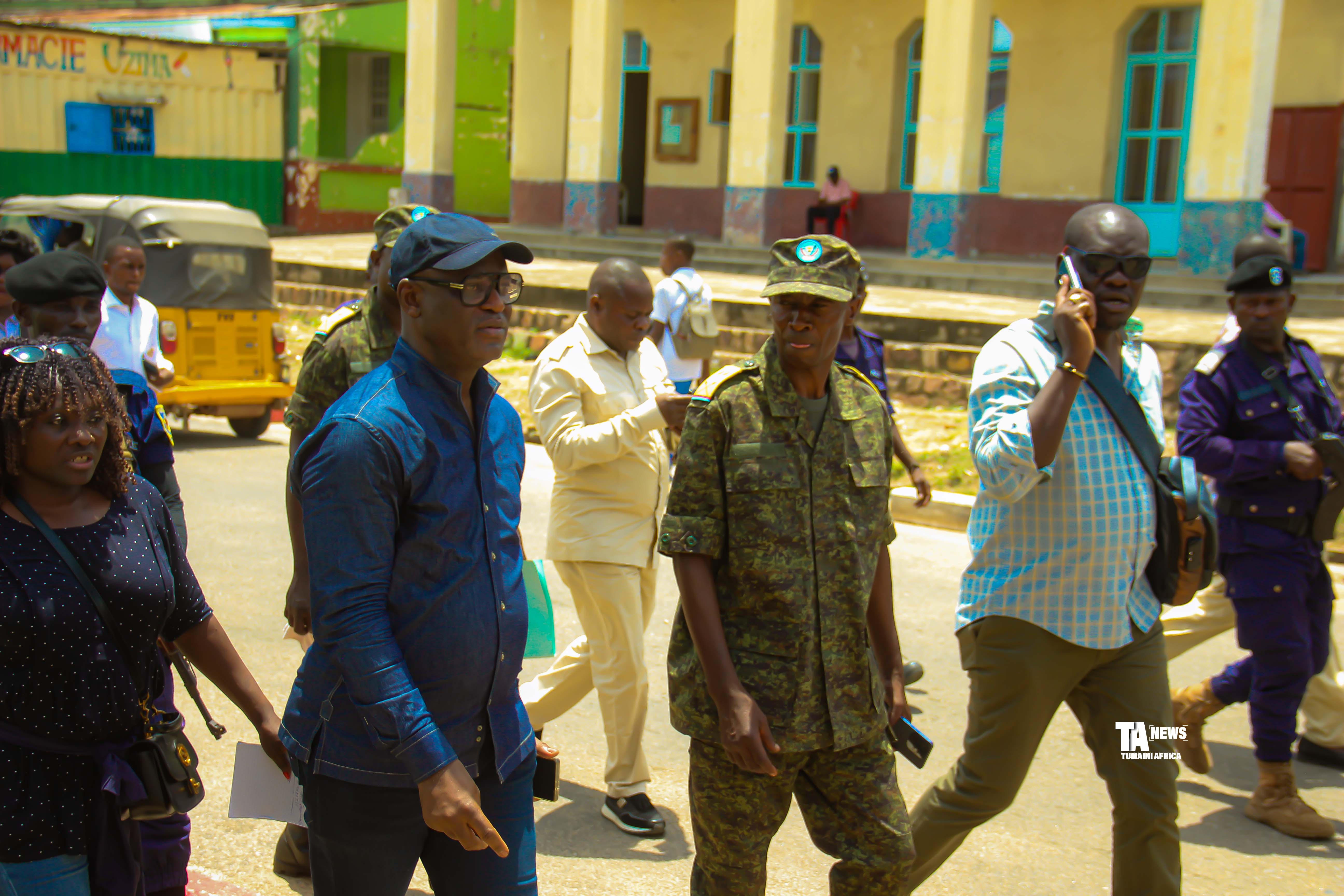 Uvira : inspection des institutions judiciaires par la délégation conduite par le directeur de cabinet du Ministre de la Justice