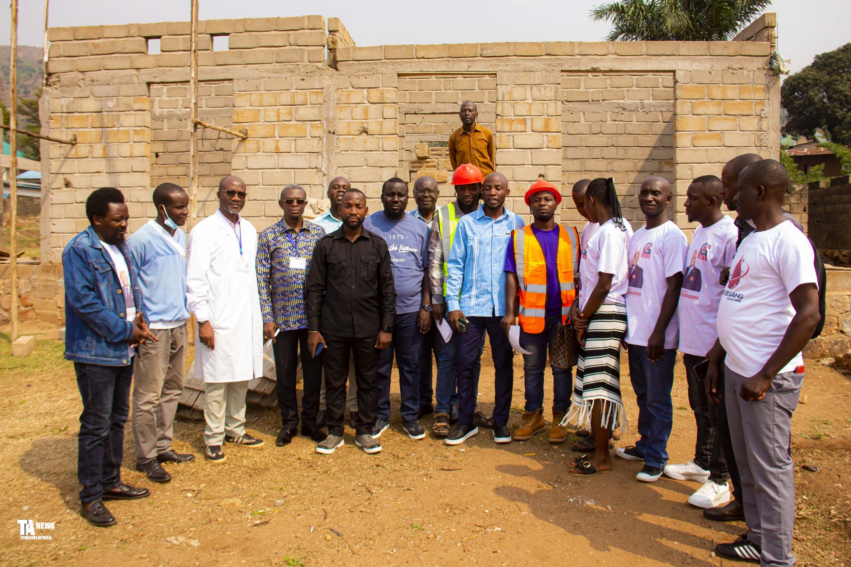 Uvira : Relance des travaux de construction de la morgue de l’hôpital général de Kasenga grâce au soutien du ministre Aimé Boji Sangara