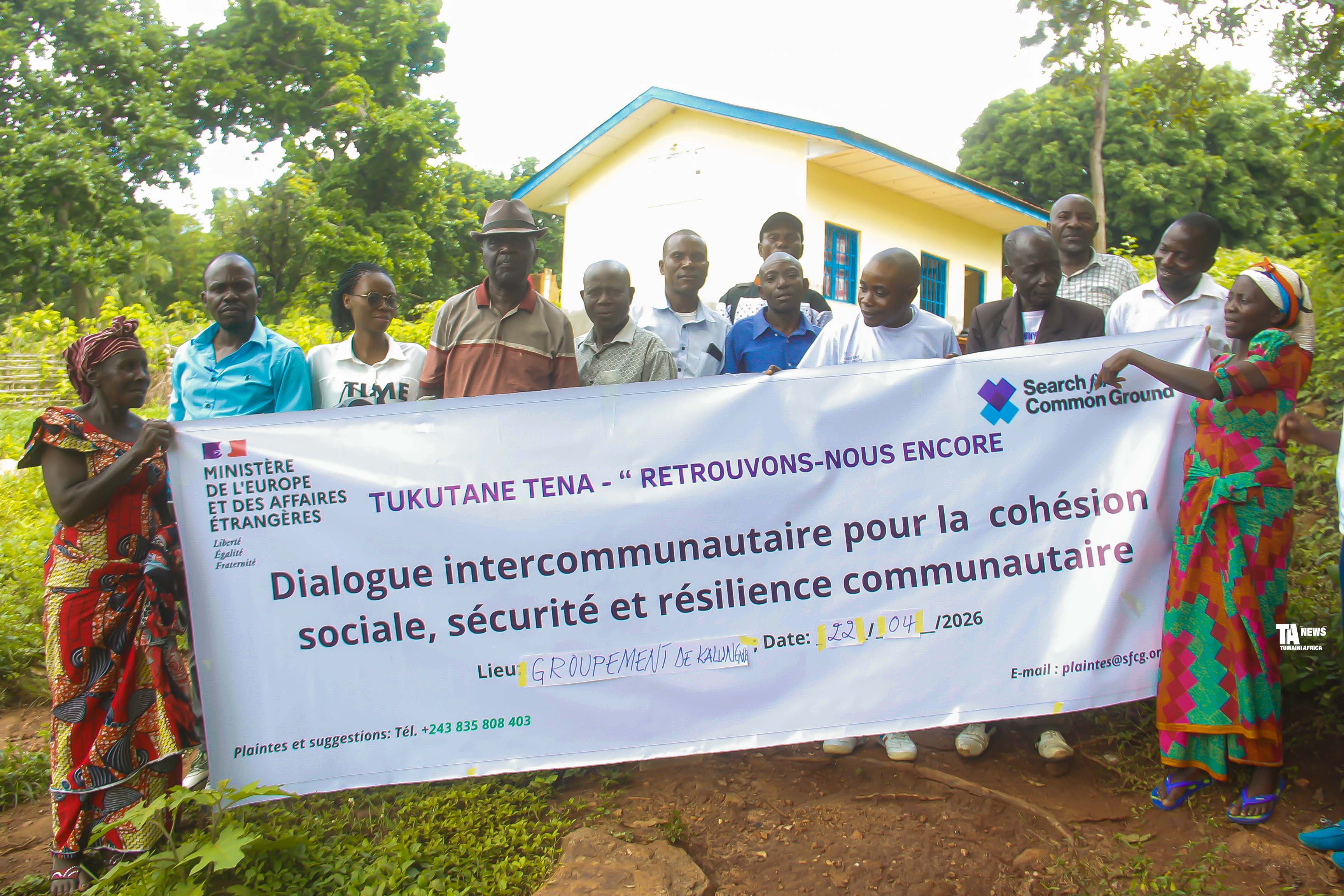 Uvira : les acteurs locaux du groupement de Kalungwe identifient les conflits en prélude au dialogue intercommunautaire