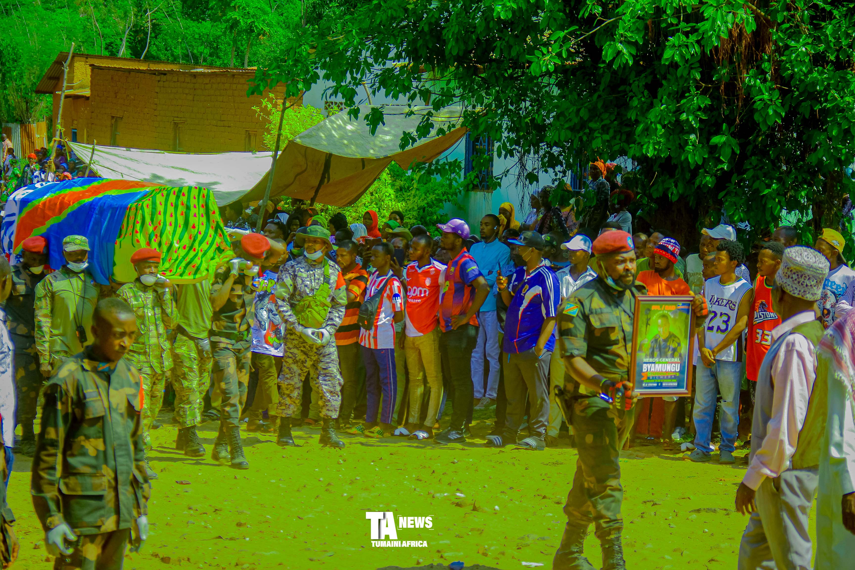 Uvira : le commandant Byamungu Buduga Abdallah inhumé avec honneur à Kigongo