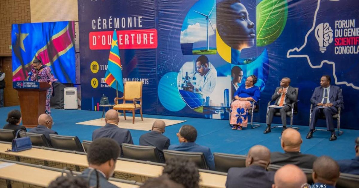 Kinshasa : Judith Suminwa lance la 4ᵉ édition du Forum du Génie Scientifique Congolais