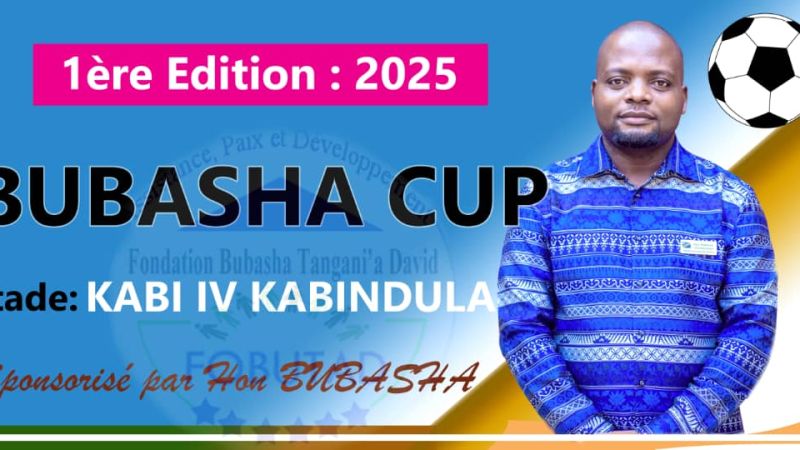 Uvira : Coup d'envoi du Tournoi Bubasha Cup pour encadrer la jeunesse de Kambindula .