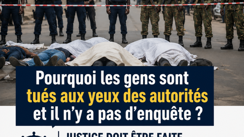 Uvira : l’insécurité persistante plonge la population dans la peur et soulève des questions sur l’efficacité des enquêtes