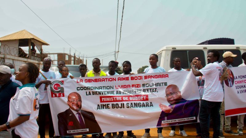 Sud-Kivu : La G-ABS Uvira - Fizi salue l'accueil réservé  au ministre Aimé Boji lors de sa visite à UVira.