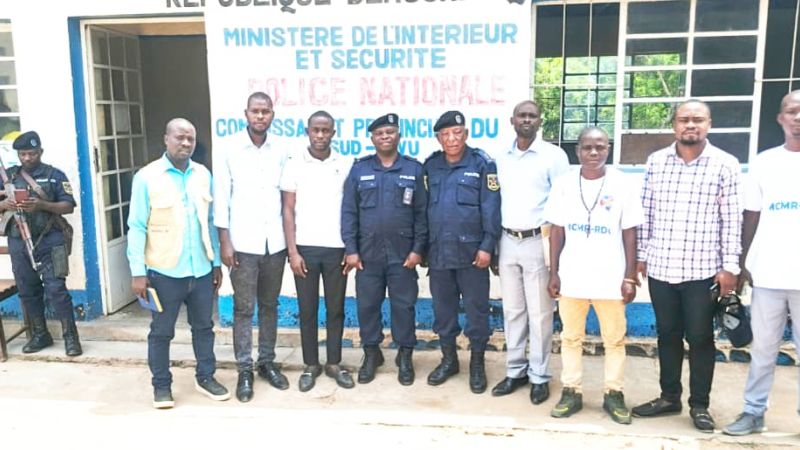 Uvira : police et société civile unissent leurs efforts face à l’insécurité