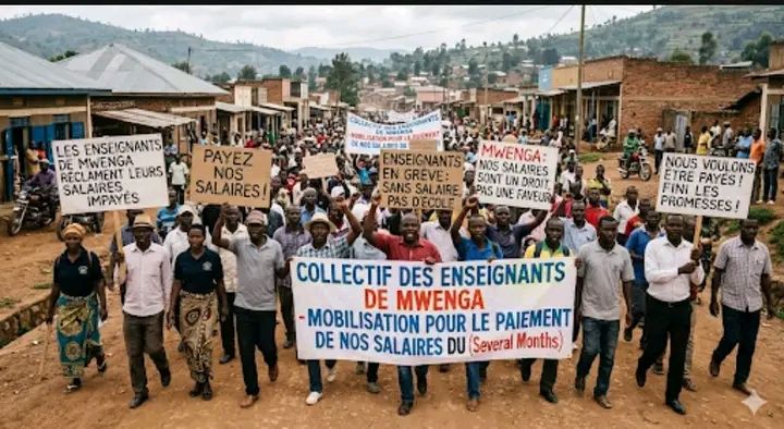 Mwenga : la société civile maintient la journée ville morte ce vendredi pour dénoncer la gestion de la paie des enseignants