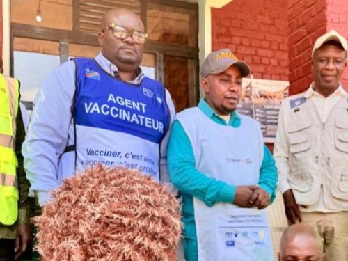 Kamituga : lancement de la campagne de vaccination contre la rougeole pour plus de 31 000 enfants