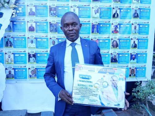 Uvira : Bashonga Amani Julien distingué dans la catégorie Presse et Médias lors de la 3ᵉ édition des « 50 personnalités les plus influentes »