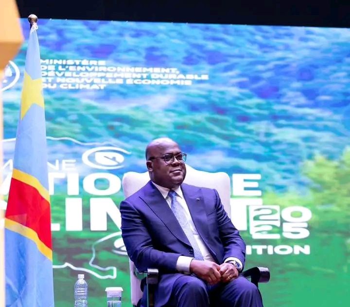RDC : Félix Tshisekedi appelle à la mobilisation des financements pour le climat lors du lancement de la Semaine nationale du climat