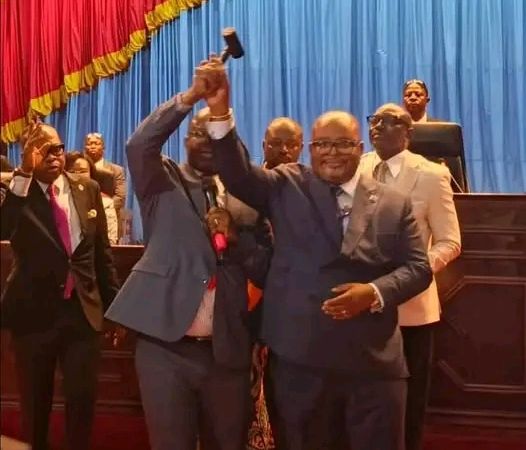 Kinshasa :  Aimé Boji Sangara triomphe avec 413 voix et devient nouveau président de l’Assemblée nationale