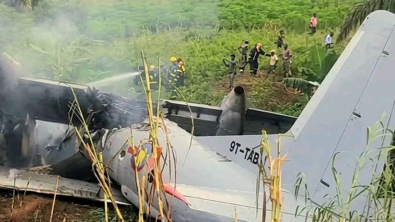 Sud-Kivu : un avion Antonov aurait été abattu par un missile près de Minembwe dans le territoire de Fizi