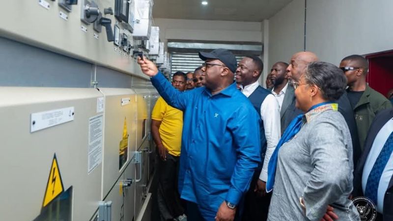 Kwilu : Félix-Antoine Tshisekedi Tshilombo inaugure la centrale de Kakobola, plus de 9 000 ménages désormais alimentés en électricité