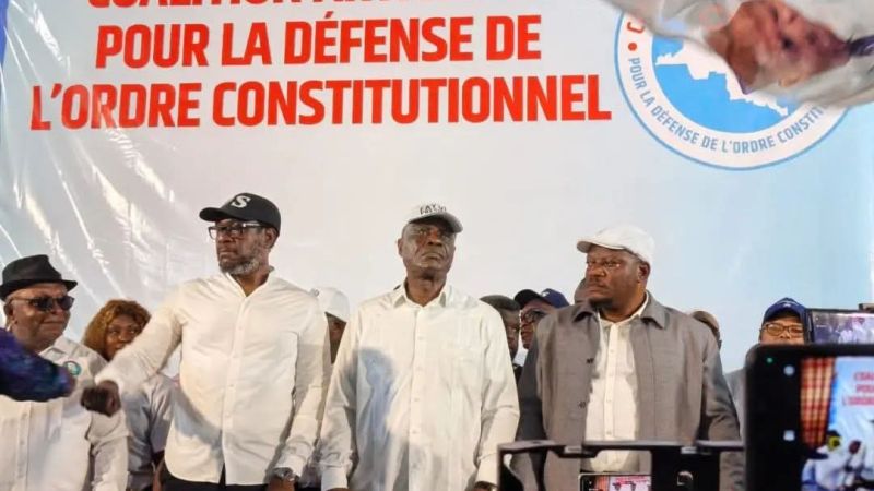 Kinshasa : lancement de la coalition “C64” contre un éventuel troisième mandat de Félix Tshisekedi