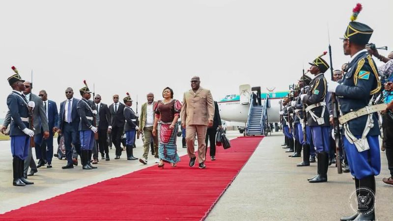 Kasaï-Oriental : Félix Tshisekedi entame une visite à Mbuji-Mayi axée sur les infrastructures et la relance de la MIBA