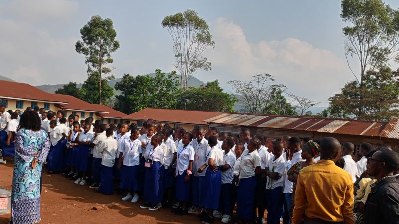 Kamituga : 7 290 finalistes affrontent les épreuves de l'examen d’État dans la province éducationnelle Sud-Kivu 3