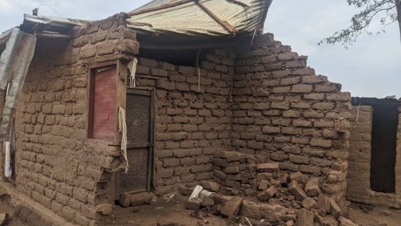 Sud-Kivu : la NSCC alerte sur les dégâts causés par une violente pluie à Luvungi