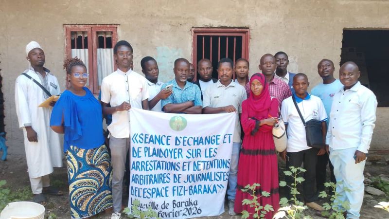 Baraka – Le RJFI plaide pour la liberté de la presse face aux arrestations arbitraires