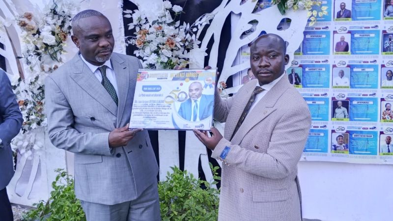 Uvira : Jean-Jacques Elakano honoré dans la catégorie Droit et Politique lors de la 3ᵉ édition des « 50 personnalités les plus influentes »