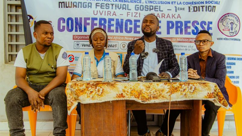 Sud-Kivu : Tumaini Africa News et MBS annoncent les inscriptions pour la première édition du Mwanga Gospel Festival à Uvira