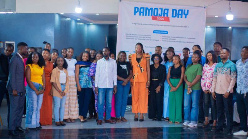 Kinshasa : PAMOJA DAY 2026 ,la jeunesse de Limete s'engage pour la paix et l'entrepreneuriat
