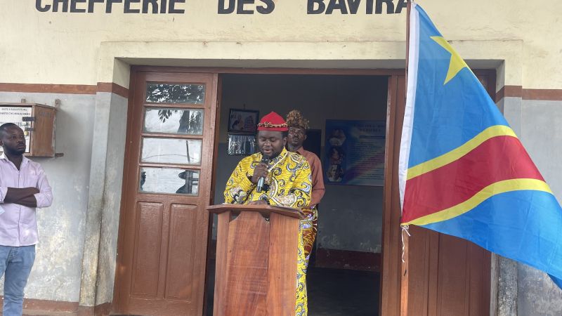 Uvira : le chef de la Chefferie des Bavira, Romain Lenghe Rugaza, dénonce une  tentative de déstabilisation de l'autorité coutumière