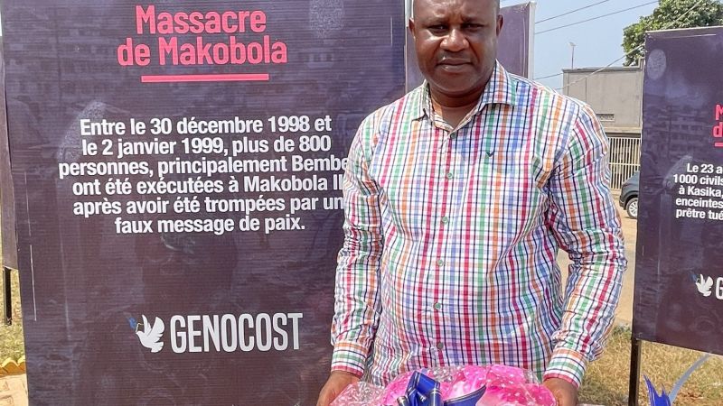Uvira : Samy Kalonji Badibanga rend hommage aux victimes du Genocost