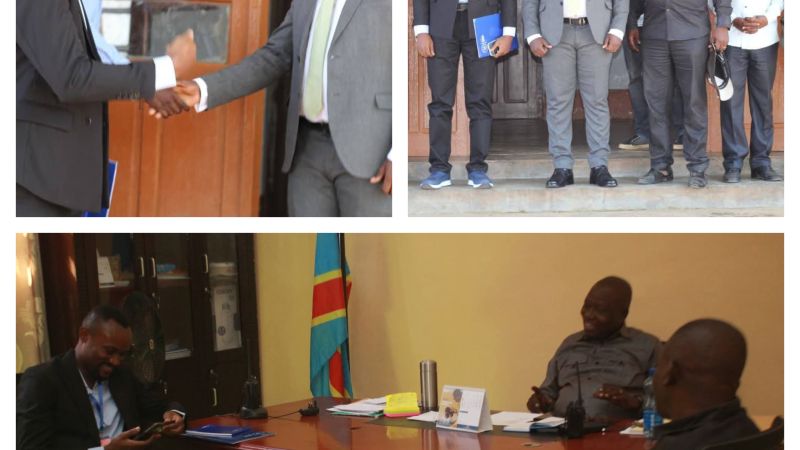 Uvira : NGANYA MWENDO Dieu Merci en concertation avec les autorités locales sur les priorités de développement