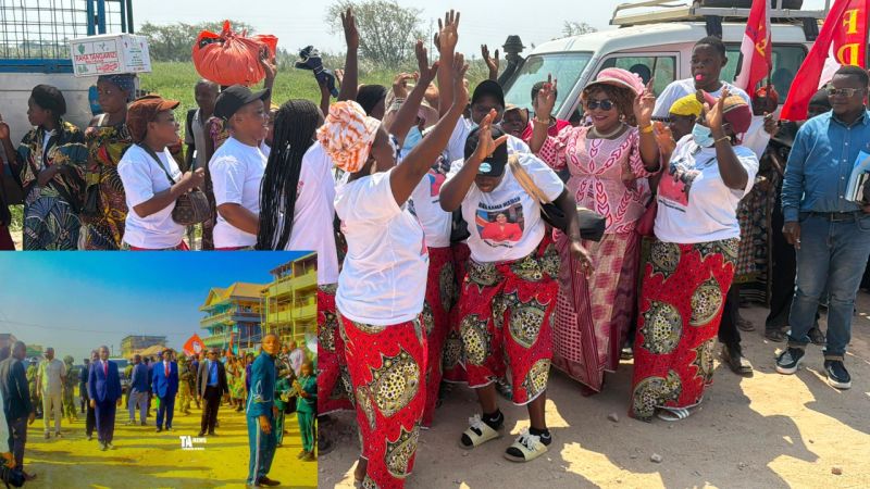 Sud-Kivu : Césarine Cinyerecinja mobilise les femmes de l’AFDC-A pour accueillir le gouverneur Jean-Jacques Purusi Sadiki à Uvira