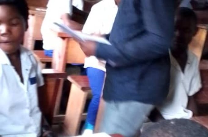 Fizi  : Le président de SOCICO-RDC noyau de Sebele  encourage les finalistes  à l’approche de l’examen d’État