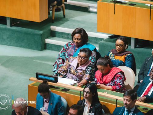 RDC : Judith Suminwa participe à l’ouverture de la 81ᵉ Assemblée générale de l’ONU à New York