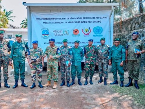 RDC : le mécanisme conjoint de vérification du cessez-le-feu se met en place à Goma