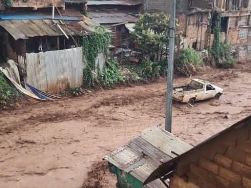 Bukavu : une forte pluie provoque des débordements d’eau et des dégâts matériels