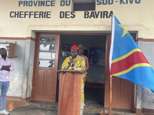 Uvira : le chef de la Chefferie des Bavira, Romain Lenghe Rugaza, dénonce une  tentative de déstabilisation de l'autorité coutumière